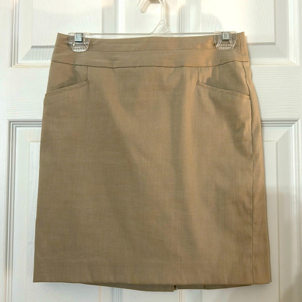 Light Khaki Banana Republic Factory skirt size 00p